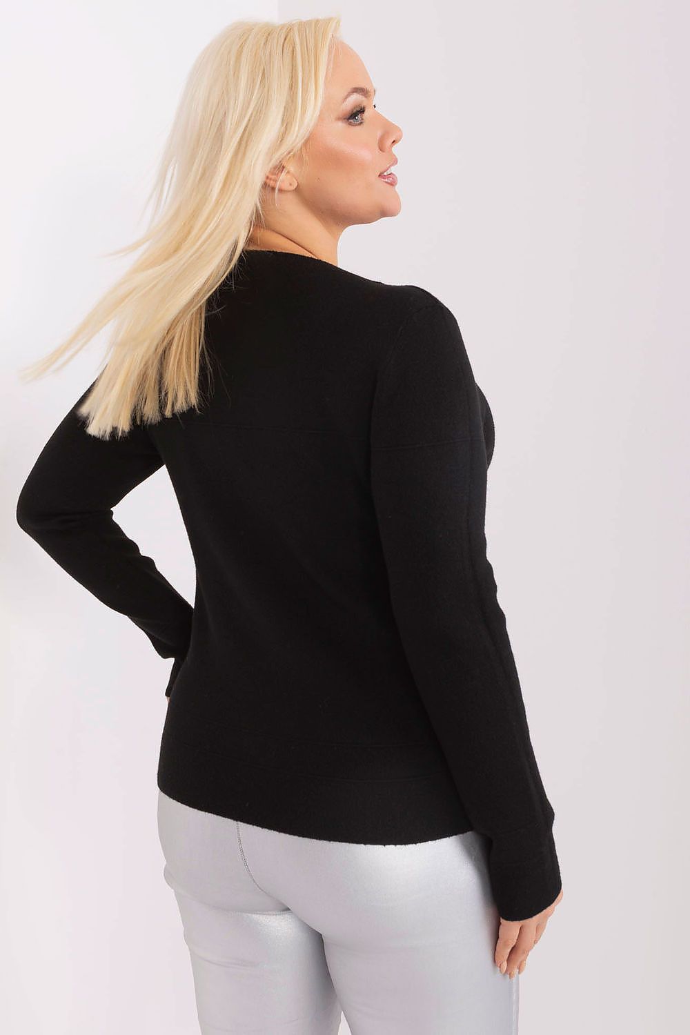 Chandail plus size model 190071 Factory Price