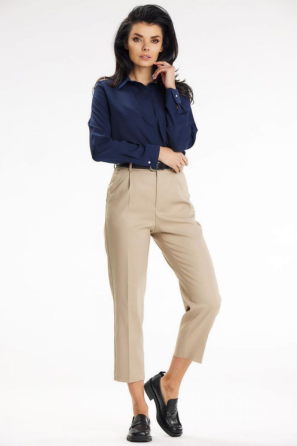 Chemise manche longue model 195847 awama