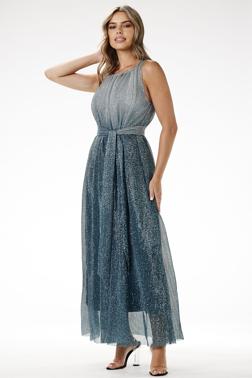 Robe longue model 204241 awama