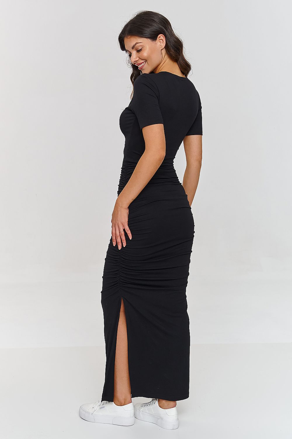 Robe de jour model 209750 Makadamia