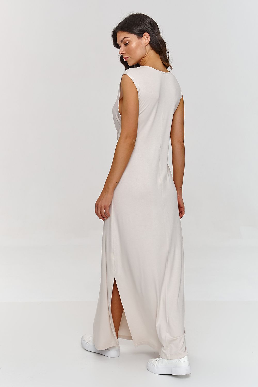 Robe de jour model 209860 Makadamia