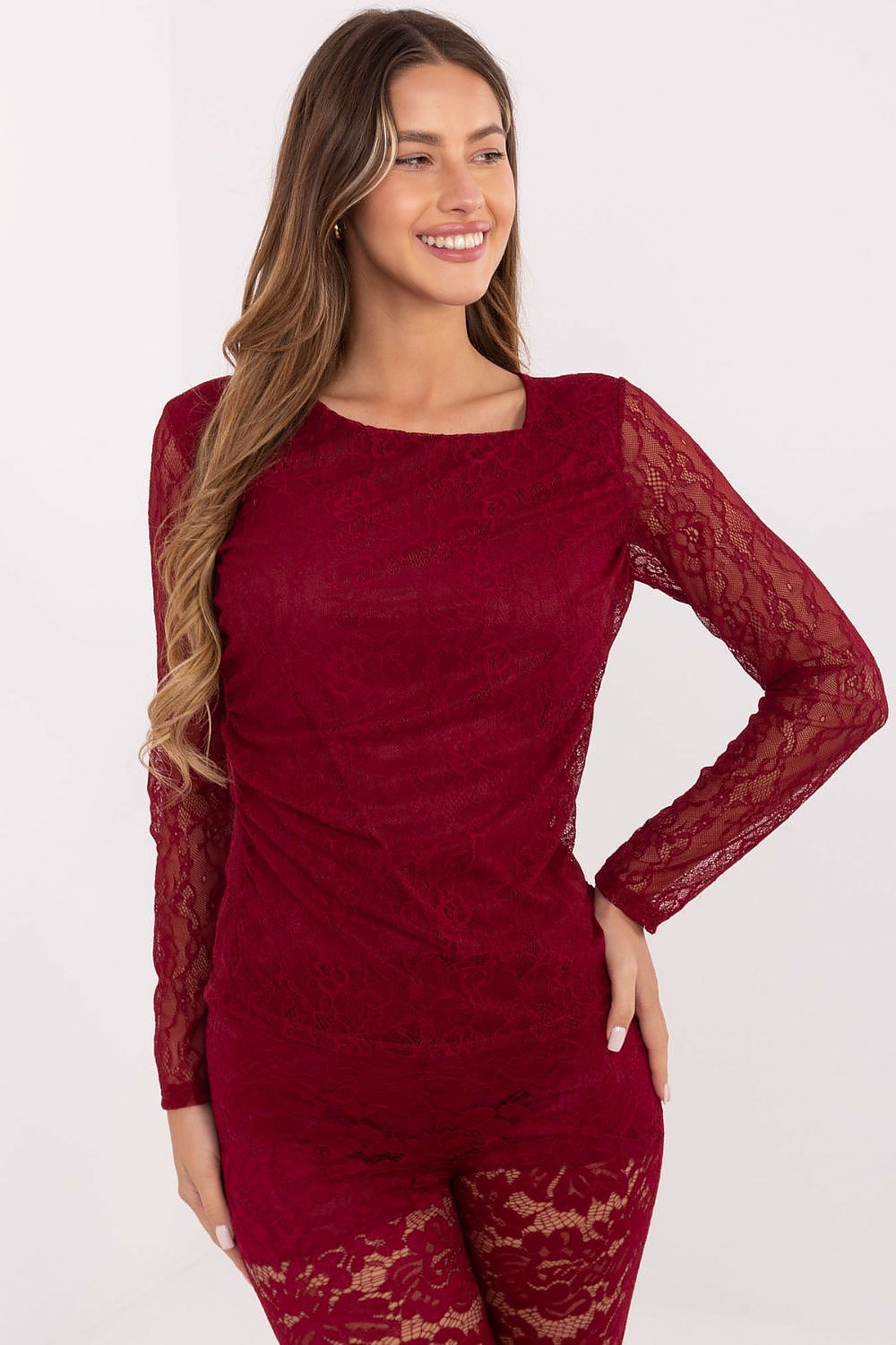 Blouse en dentelle model 220323 Italy Moda