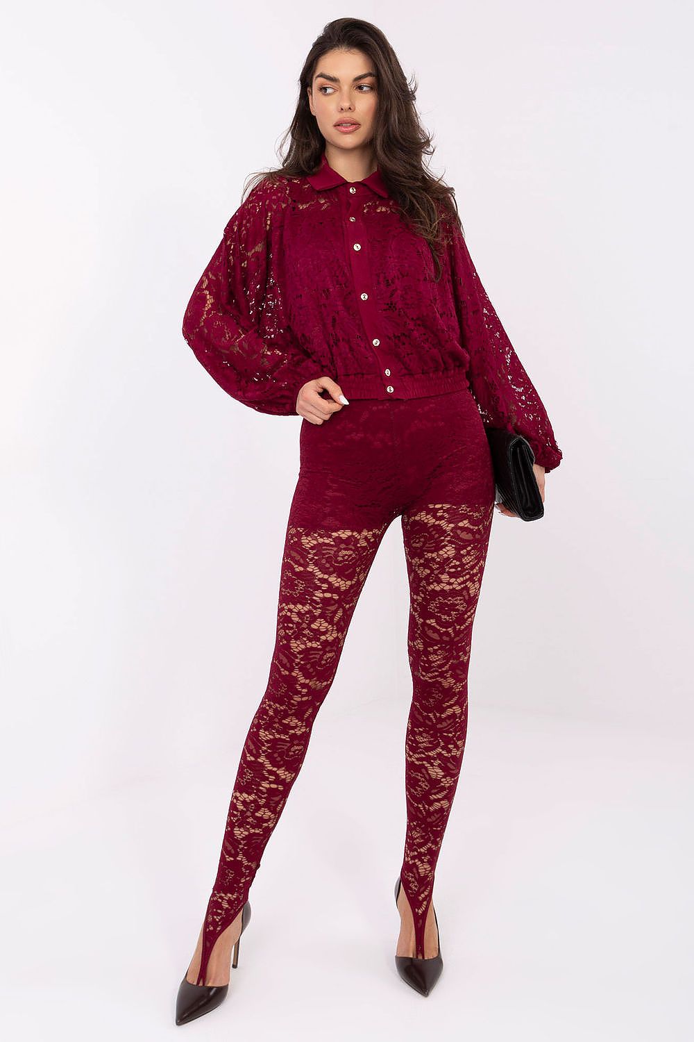 Chemise manche longue model 221296 Italy Moda