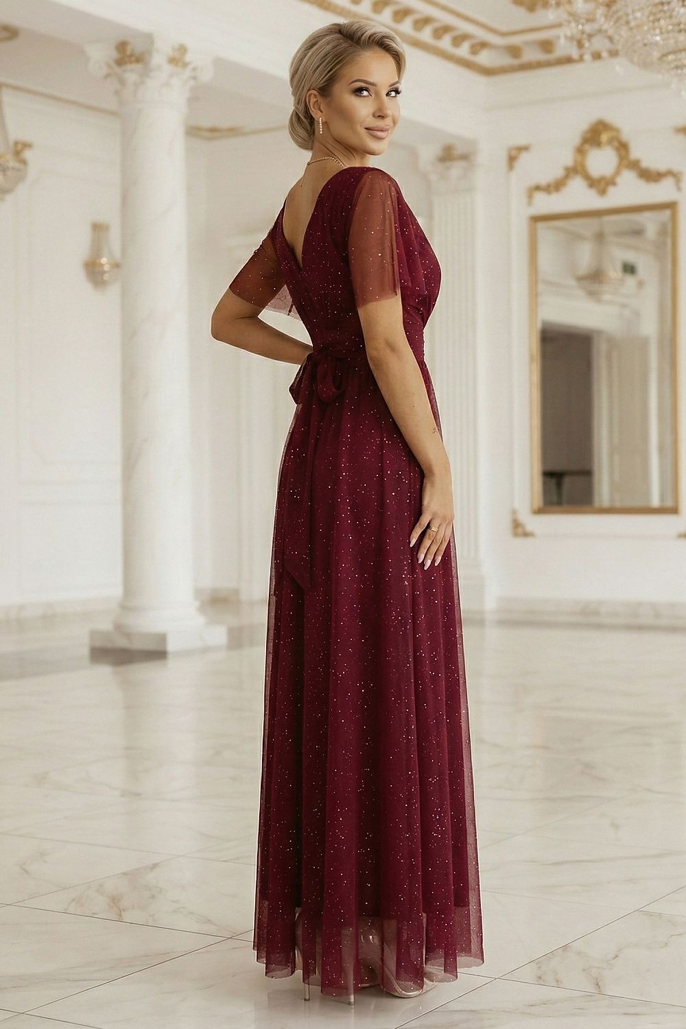 Robe longue model 222139 Numoco