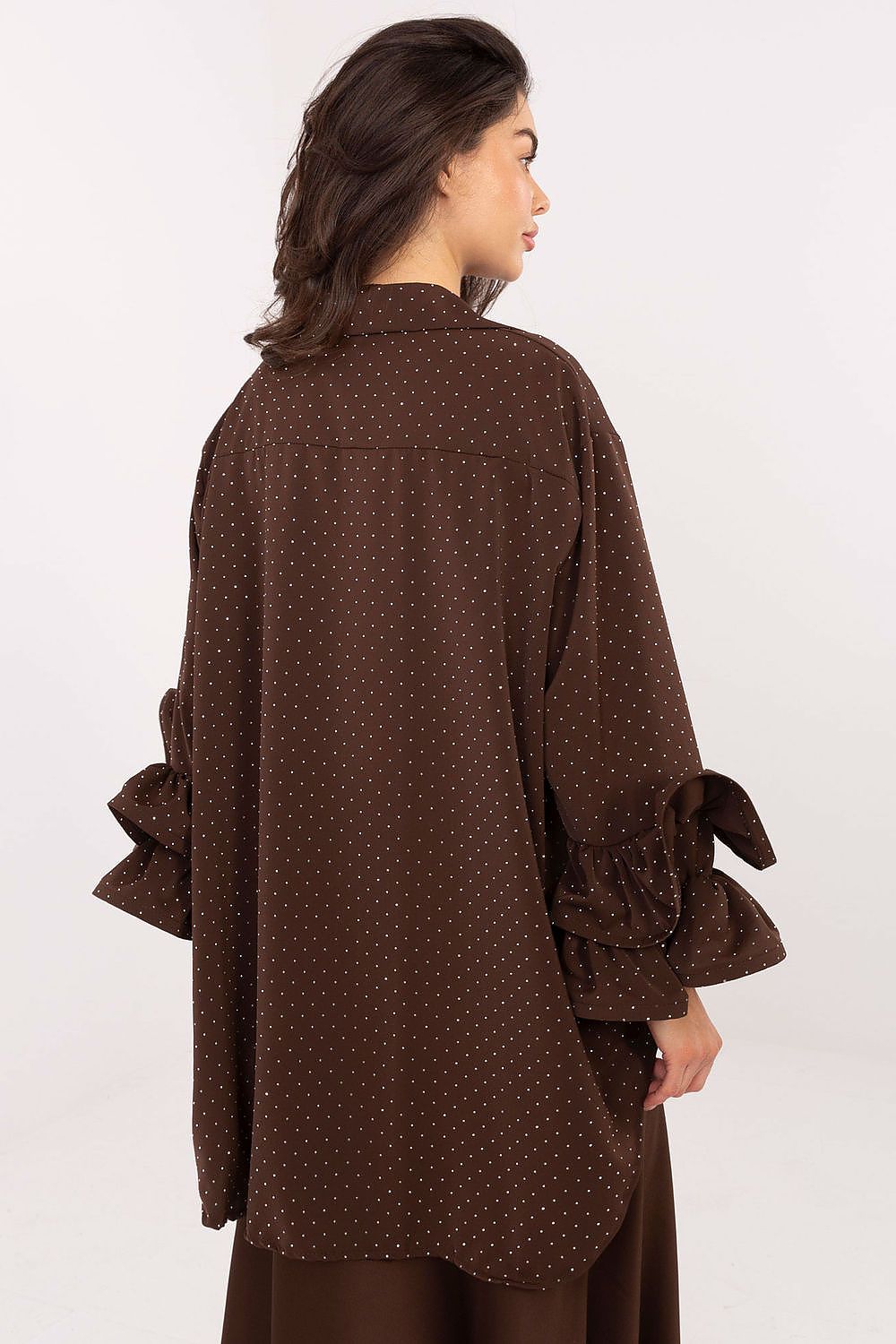 Chemise manche longue model 222149 Italy Moda