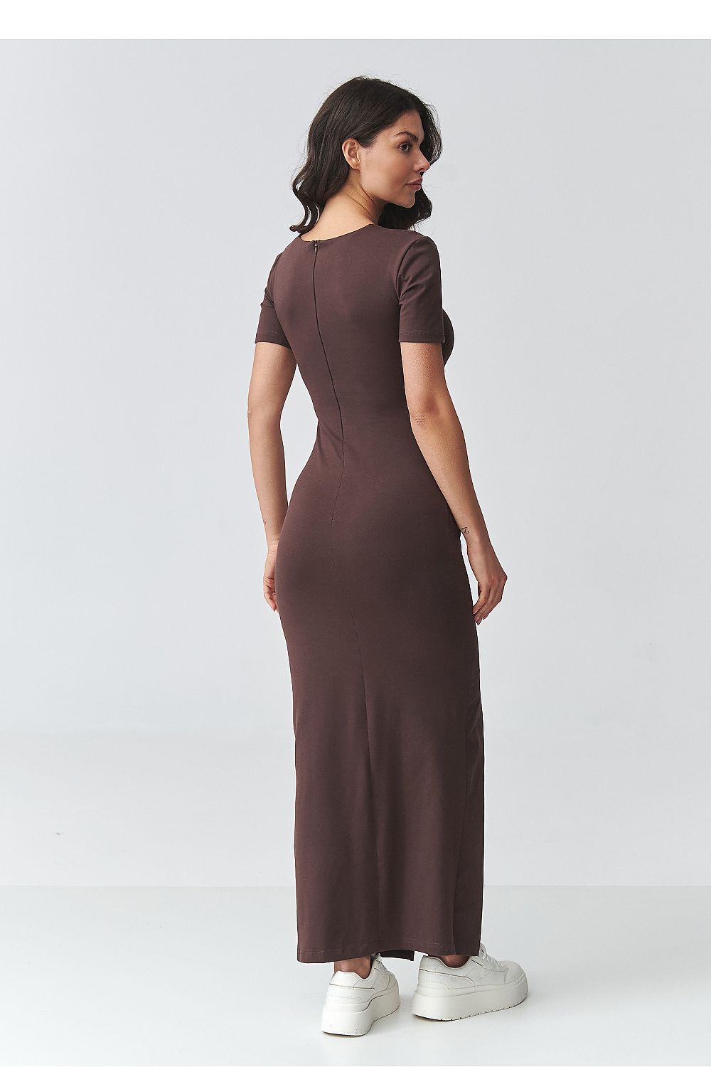 Robe de jour model 225644 Makadamia