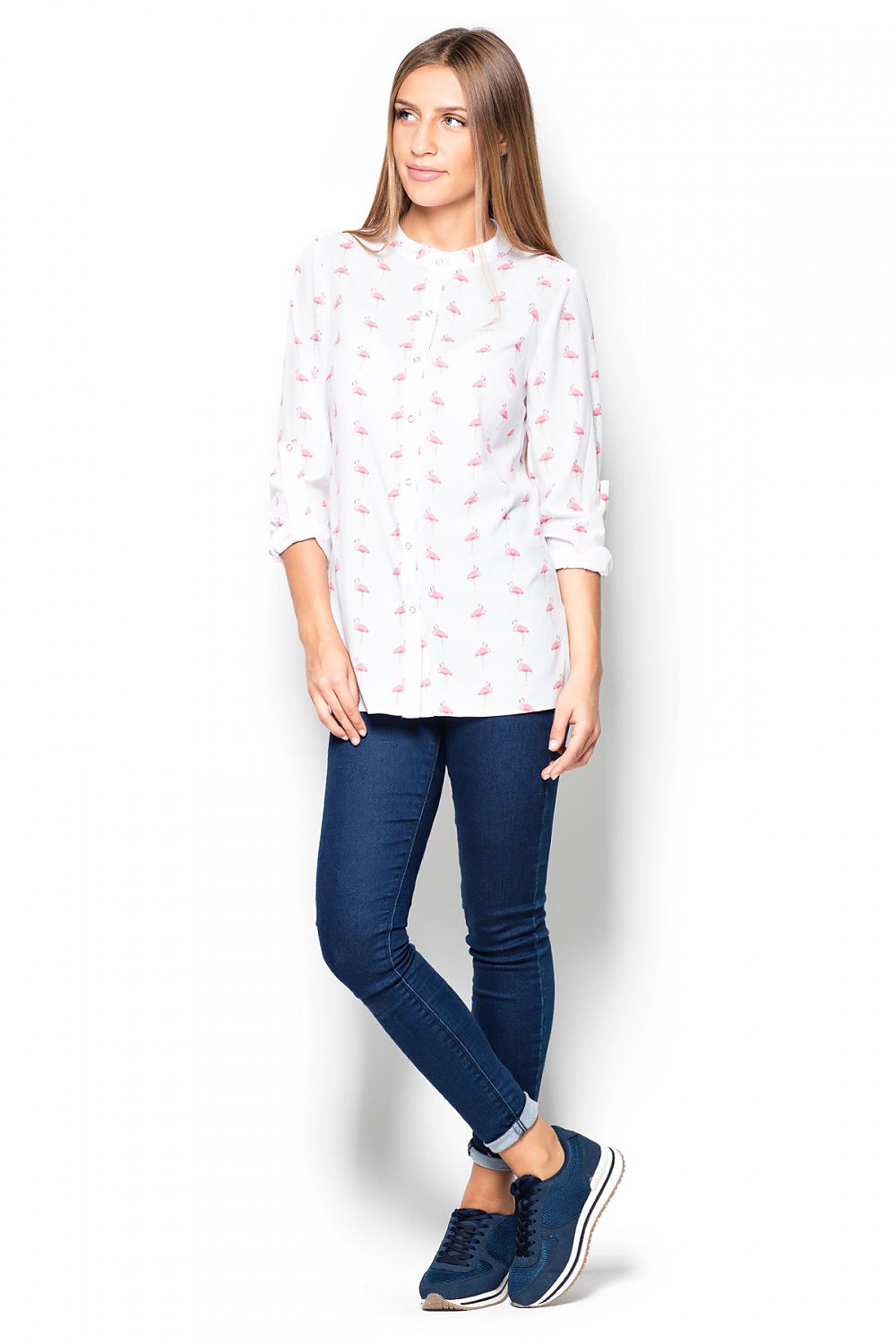Chemise manche longue model 63918 Katrus