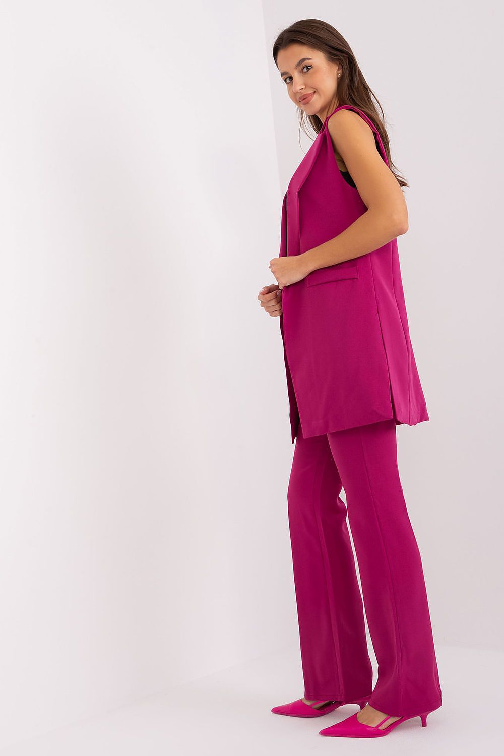  Pantalon femme model 187457 Italy Moda 