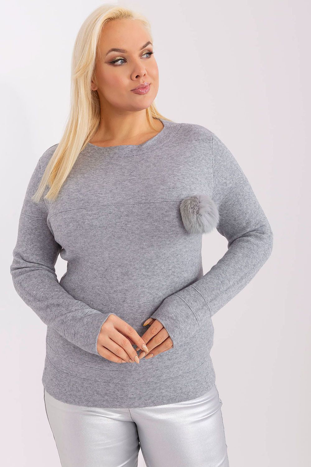  Chandail plus size model 190070 Factory Price 