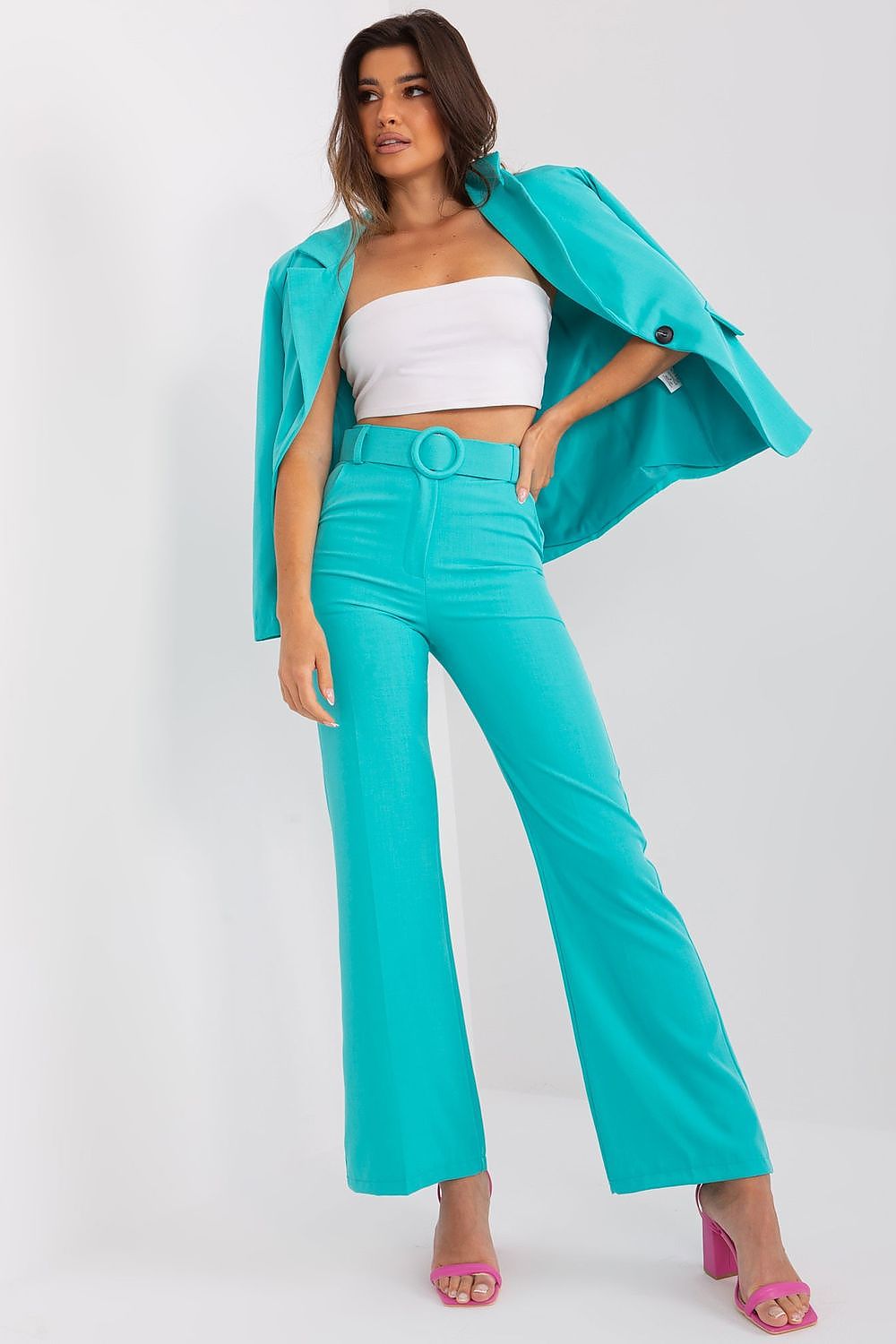  Pantalon femme model 192399 Italy Moda 