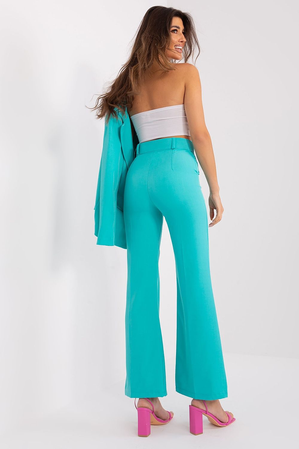  Pantalon femme model 192399 Italy Moda 