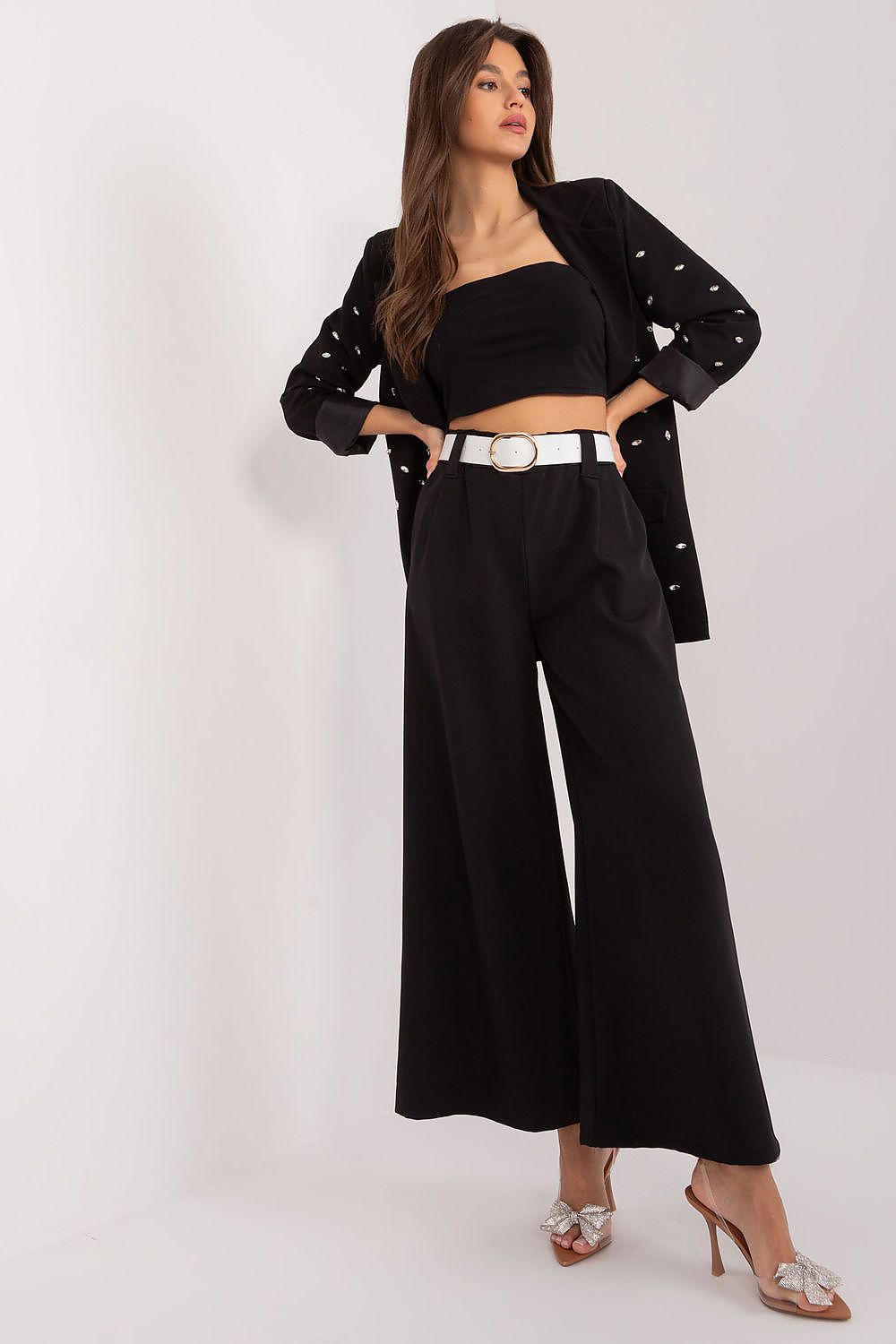  Pantalon femme model 195313 Italy Moda 