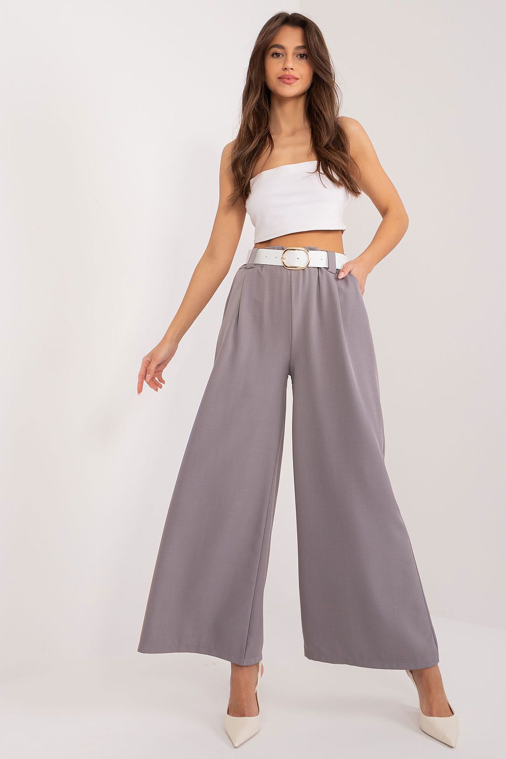  Pantalon femme model 195318 Italy Moda 