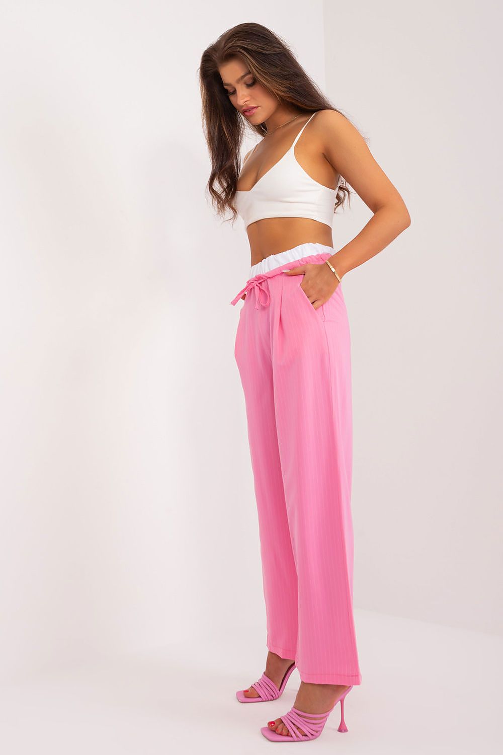  Pantalon femme model 196169 Italy Moda 