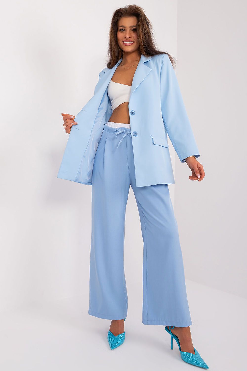  Pantalon femme model 196175 Italy Moda 