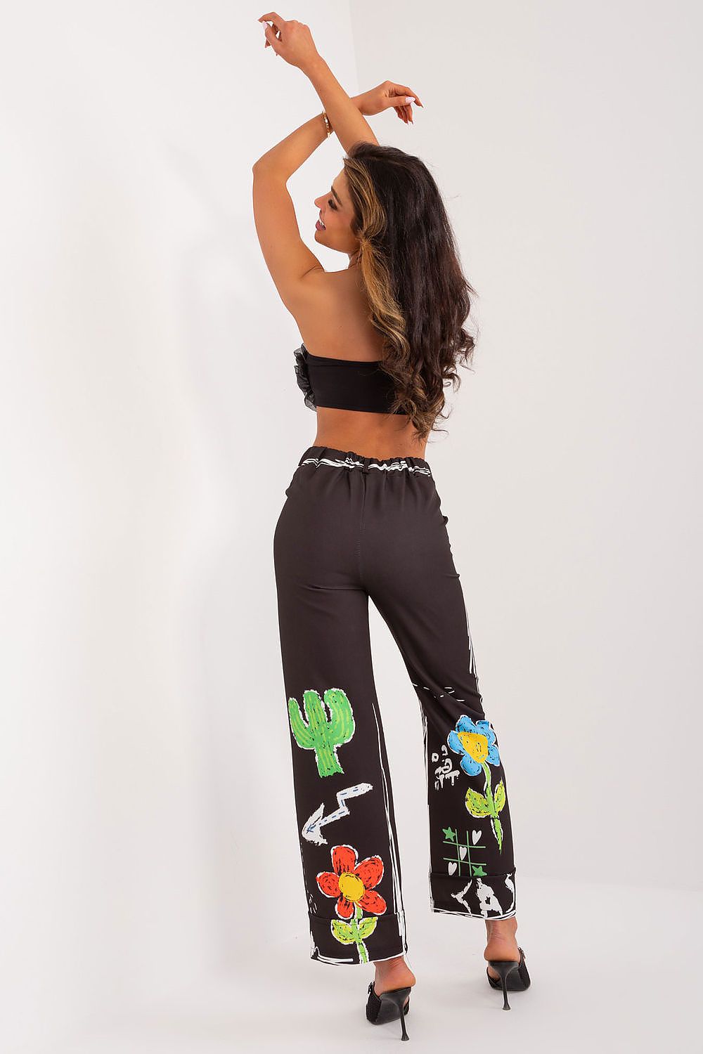  Pantalon femme model 196579 Italy Moda 