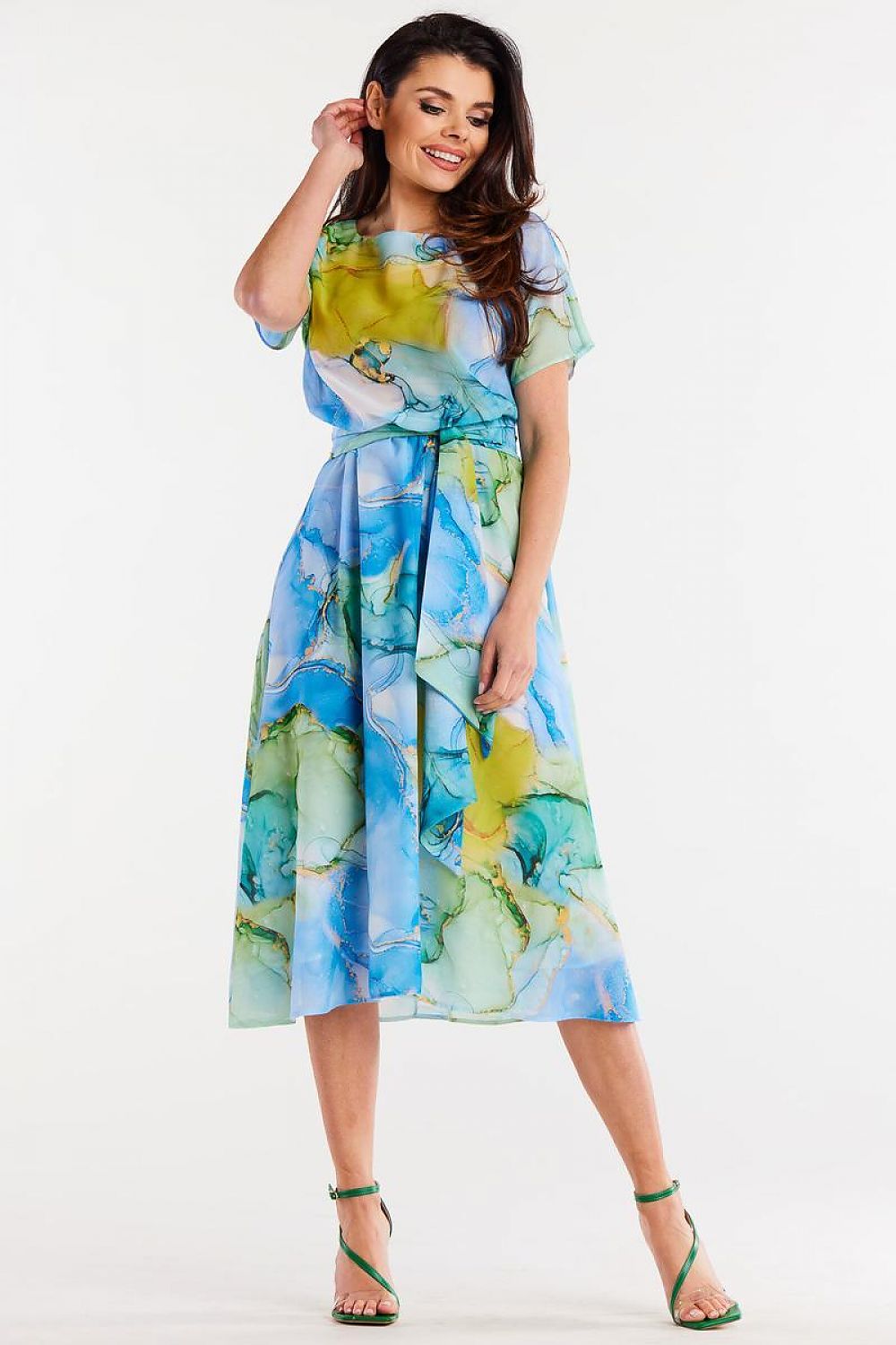  Robe de jour model 196703 awama 