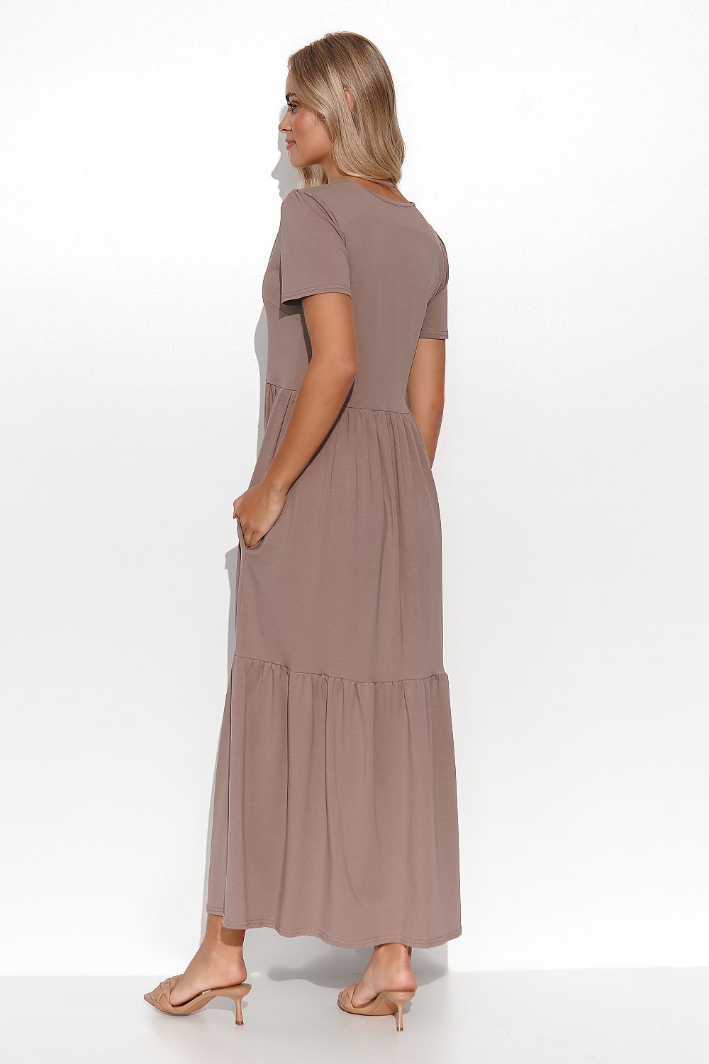  Robe de jour model 176208 Makadamia 