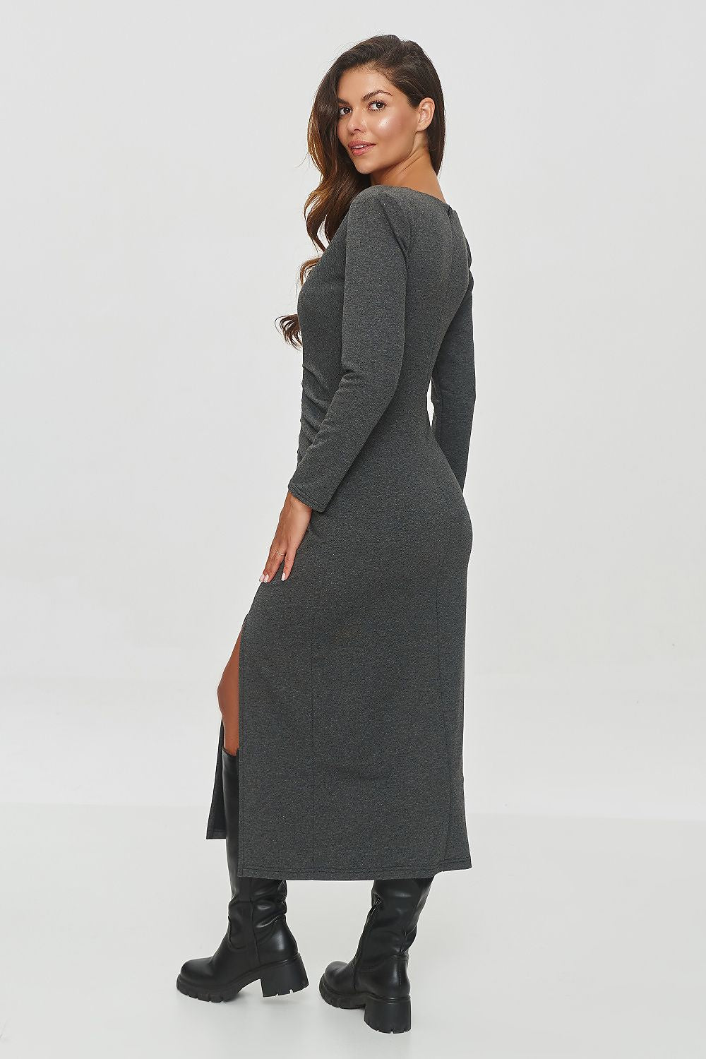  Robe de jour model 200033 Makadamia 