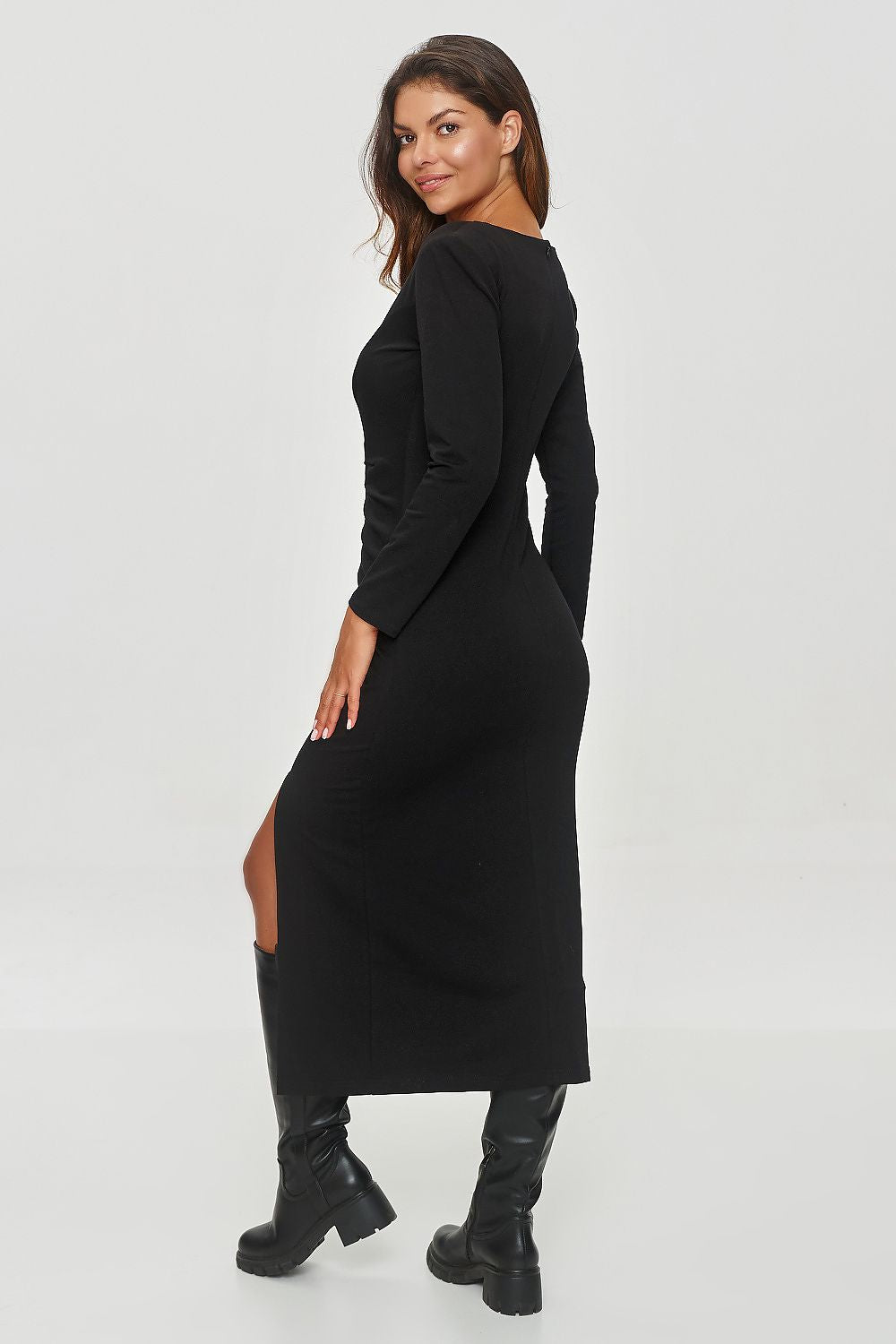  Robe de jour model 200035 Makadamia 