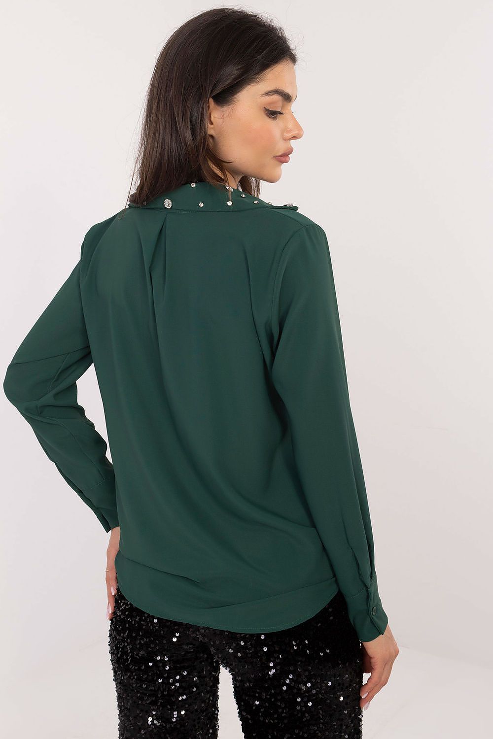  Chemise manche longue model 203103 Italy Moda 
