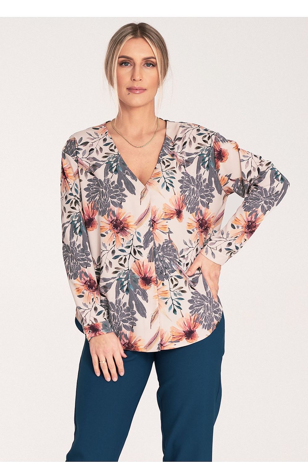  Chemise manche longue model 204329 Figl 