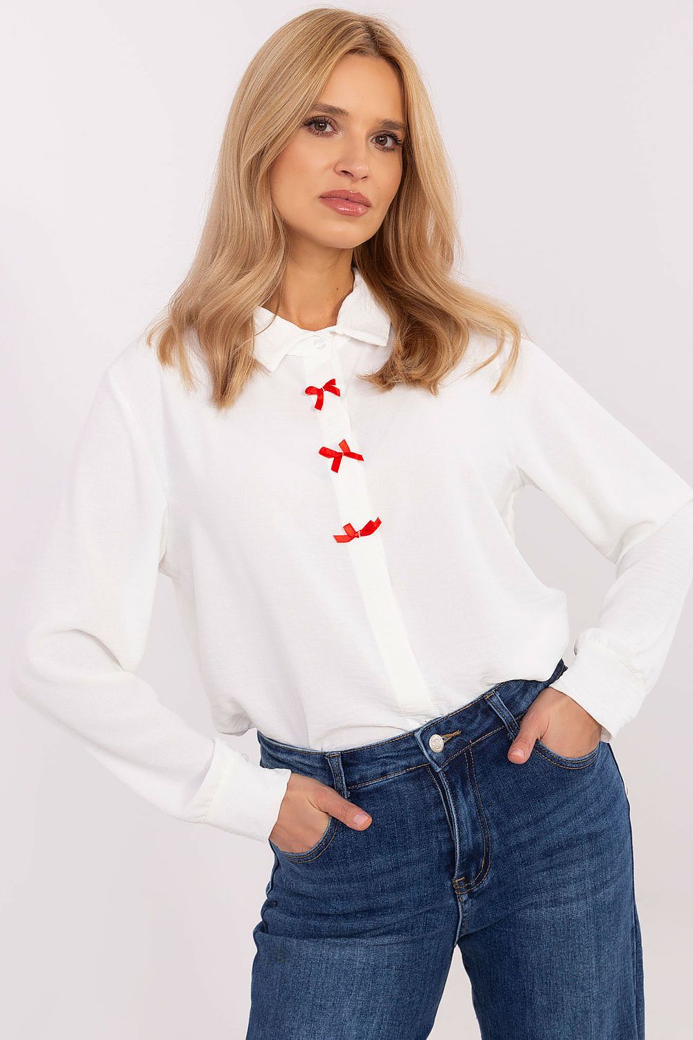  Chemise manche longue model 204360 Italy Moda 