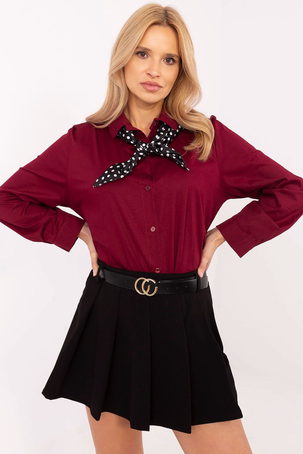  Chemise manche longue model 204365 Italy Moda 