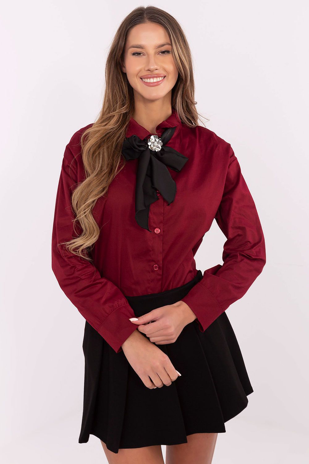  Chemise manche longue model 204399 Italy Moda 