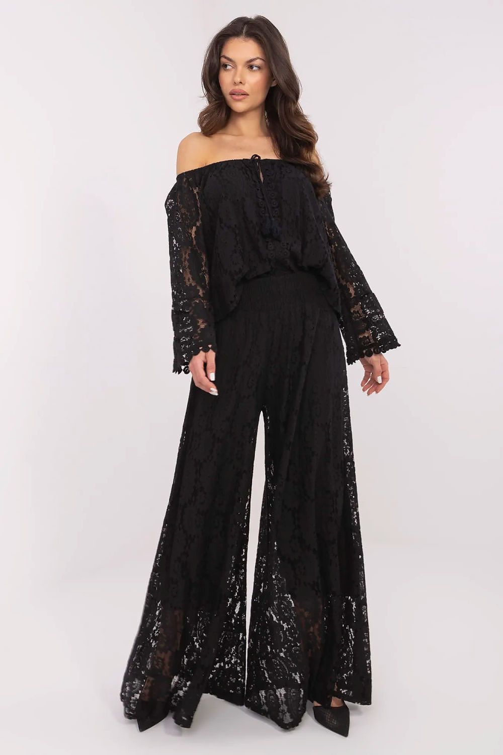  Pantalons en dentelle model 211435 Italy Moda 