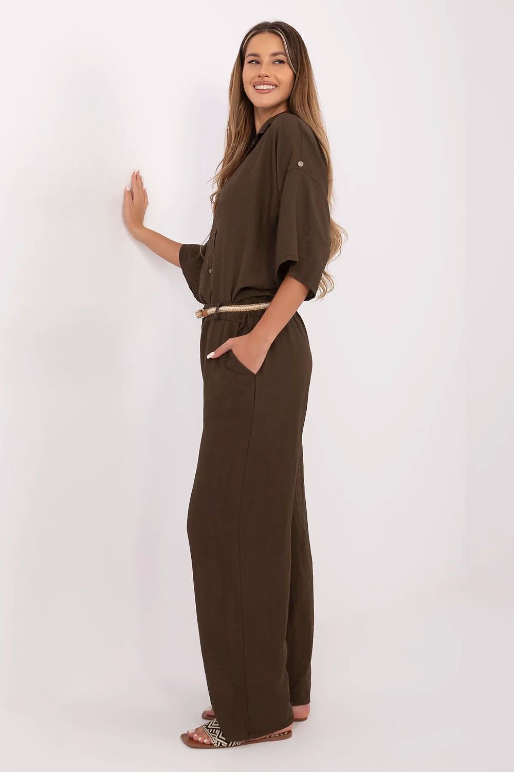  Pantalon femme model 214059 Italy Moda 