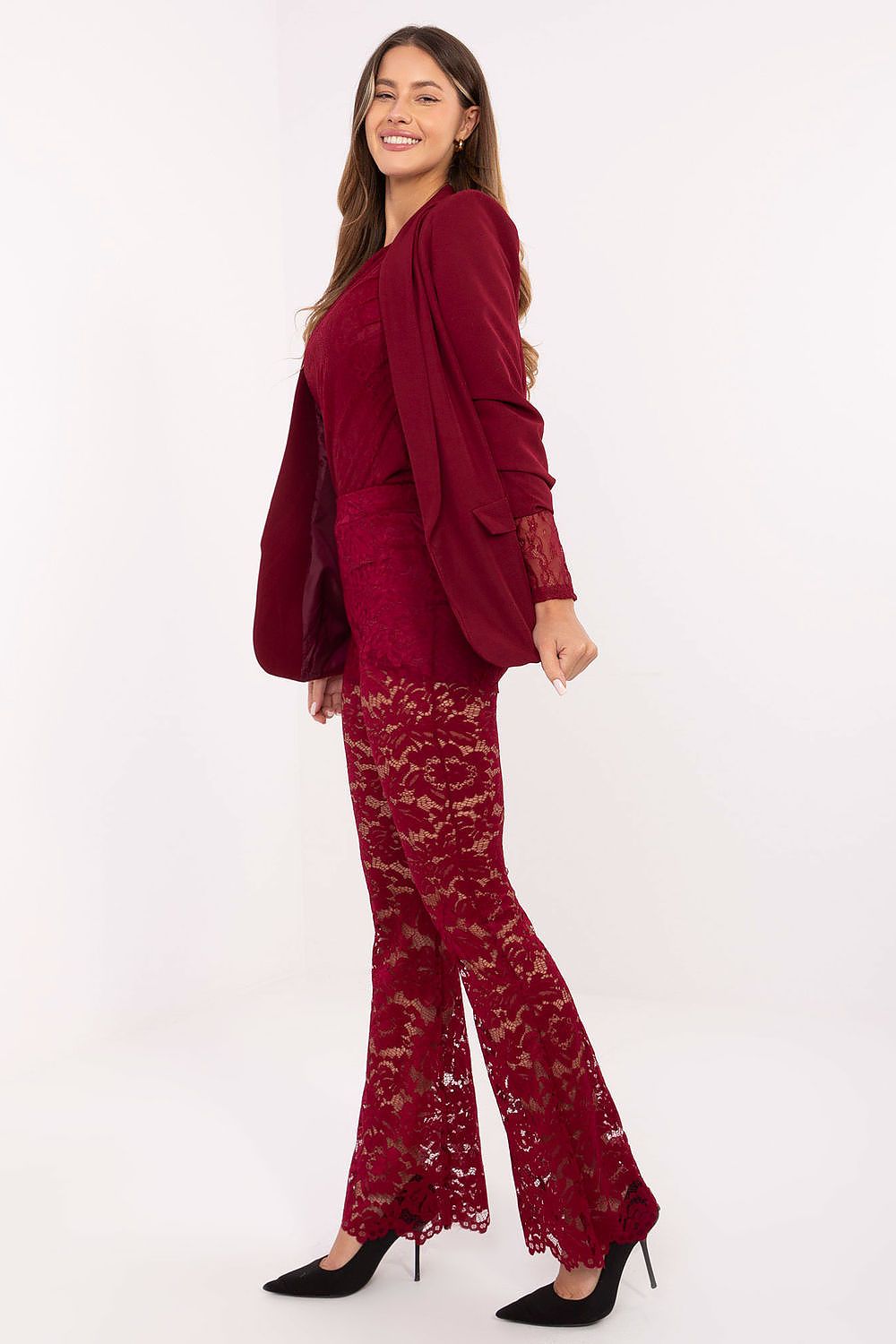  Pantalons en dentelle model 220327 Italy Moda 
