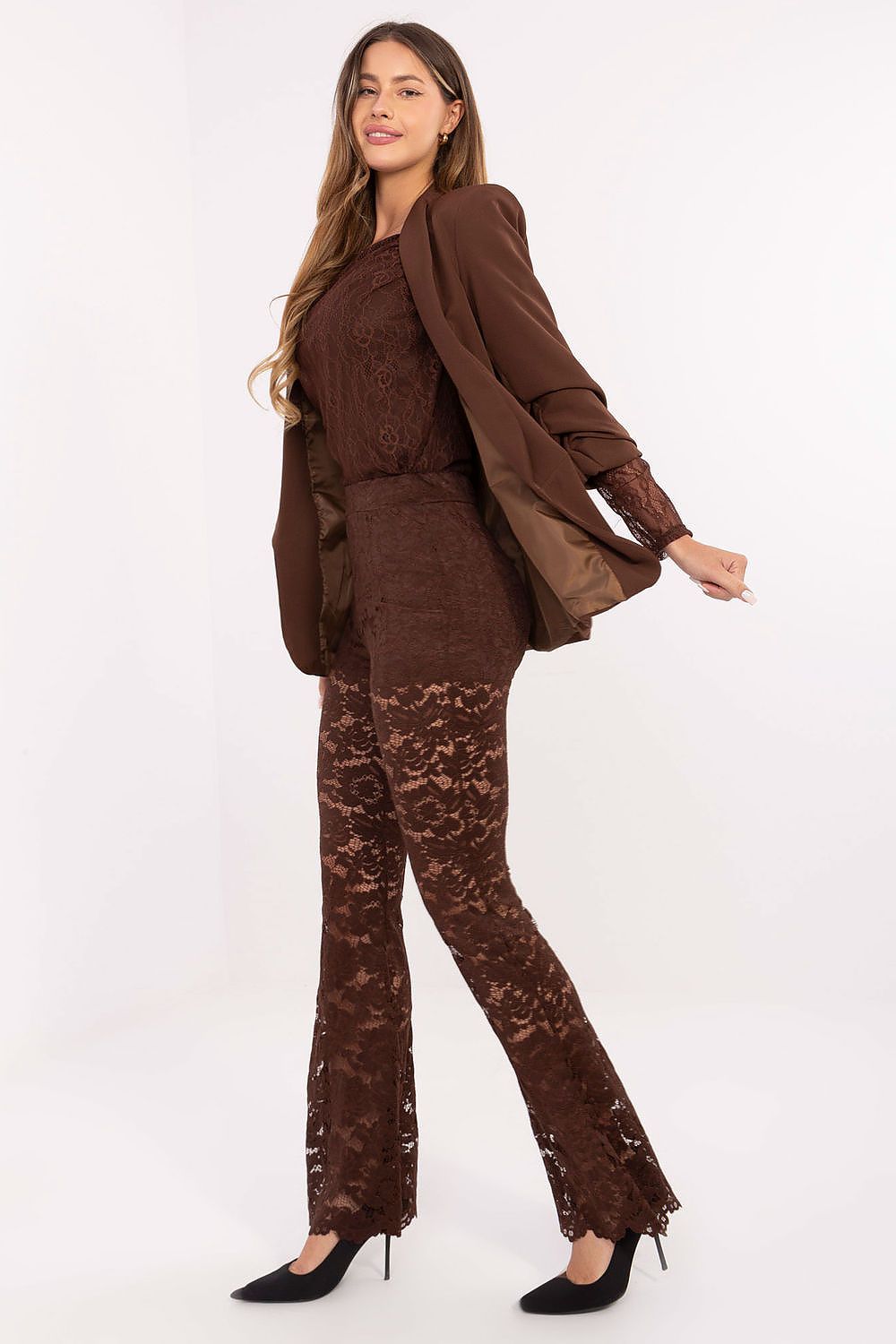  Pantalons en dentelle model 220329 Italy Moda 