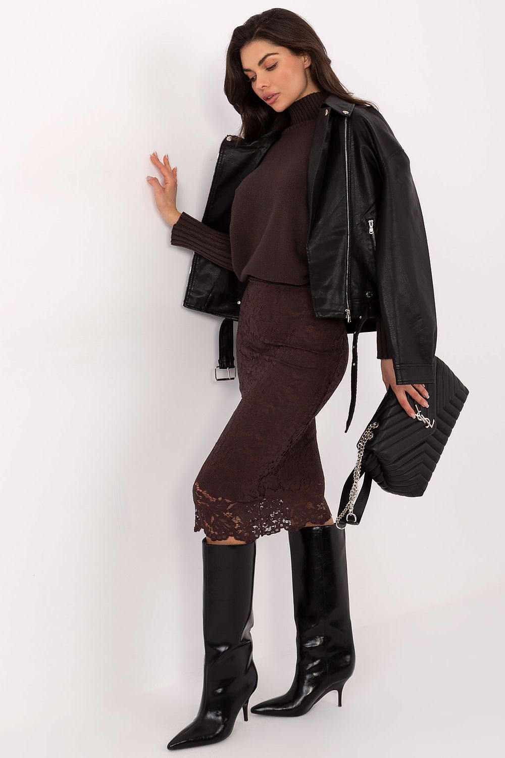  Jupe en dentelle model 220434 Rue Paris 