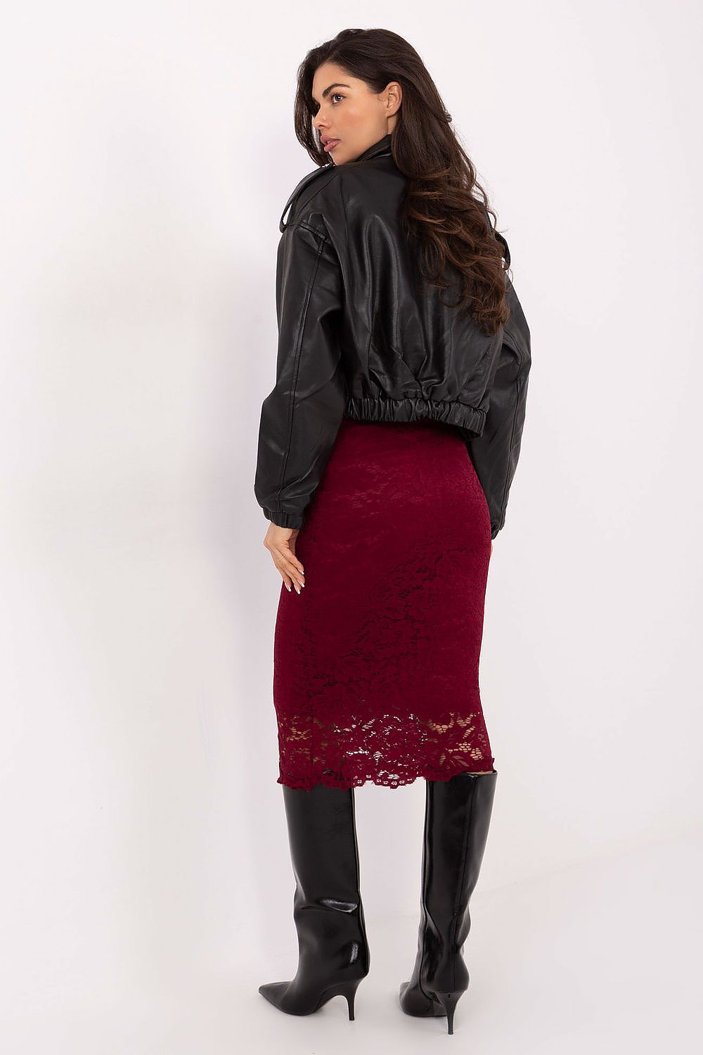  Jupe en dentelle model 220440 Rue Paris 