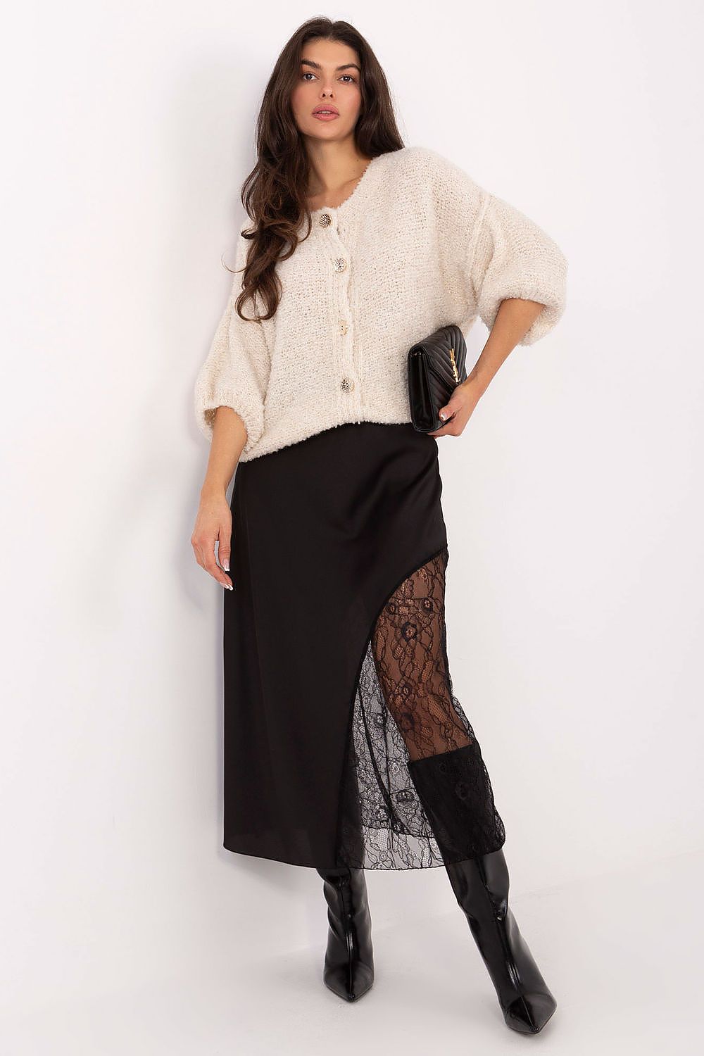  Jupe en dentelle model 220555 Rue Paris 