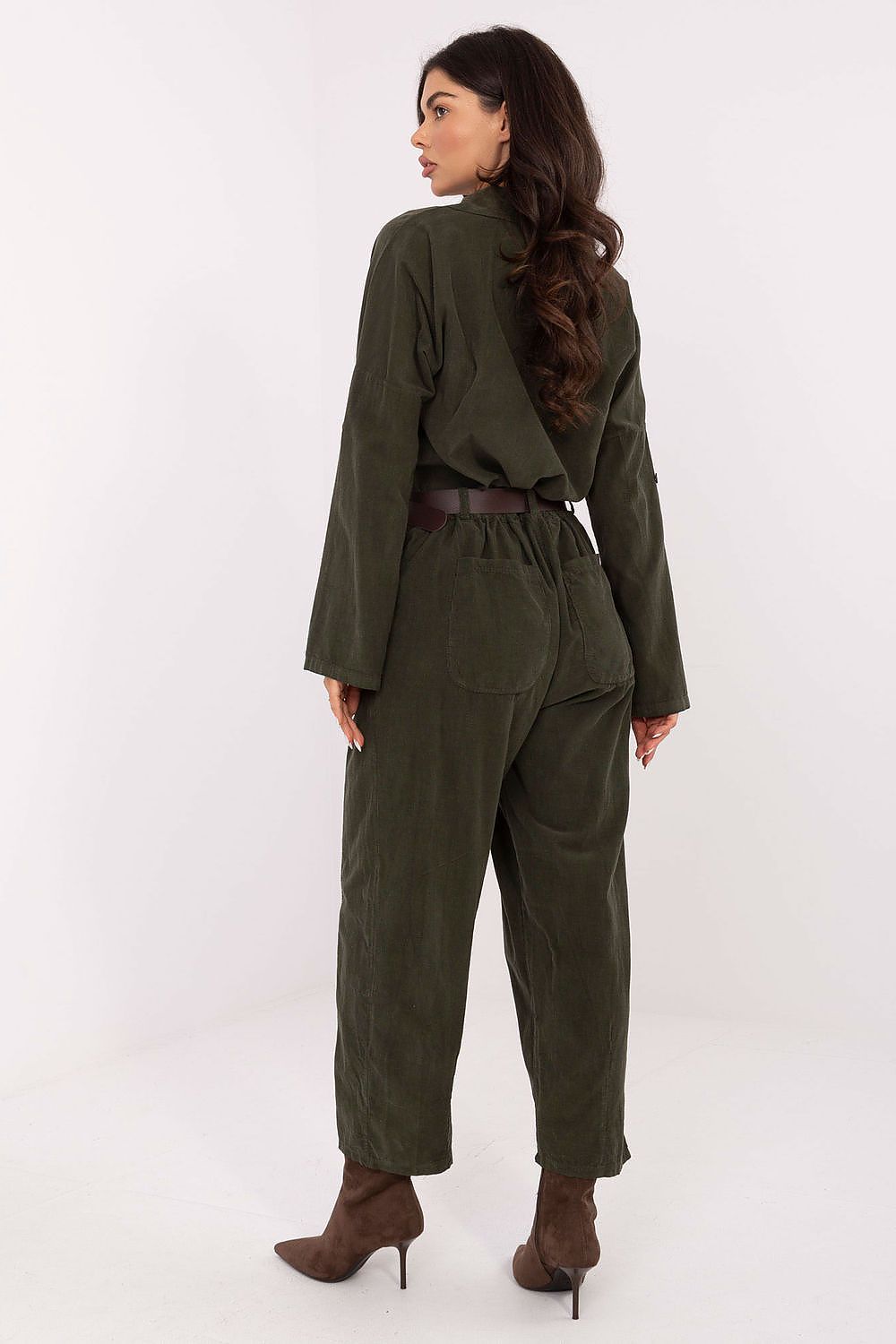 Pantalon en velours côtelé model 220817 Italy Moda 