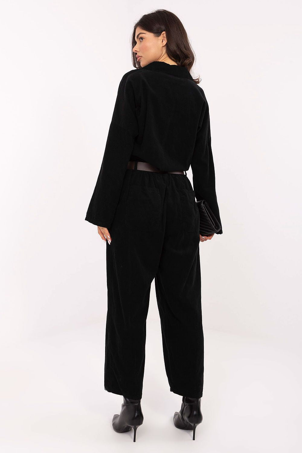 Pantalon en velours côtelé model 220821 Italy Moda 