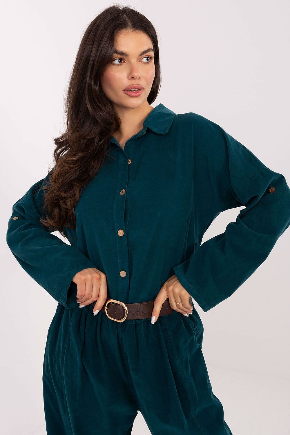  Chemise manche longue model 220826 Italy Moda 