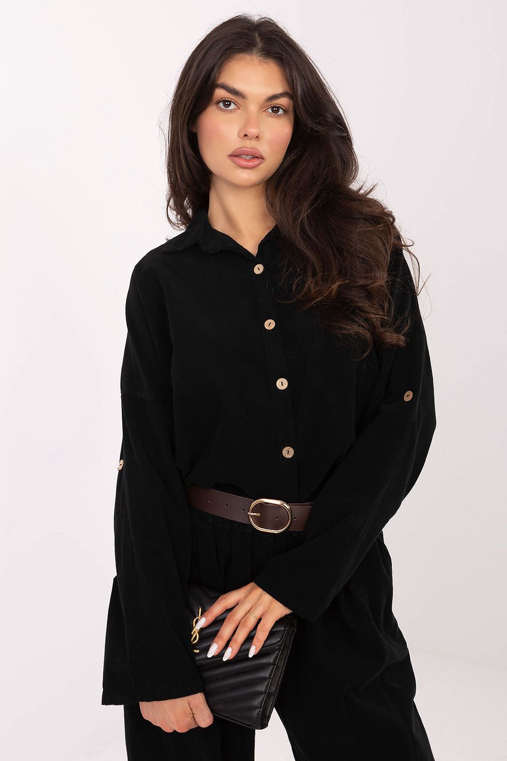  Chemise manche longue model 220828 Italy Moda 