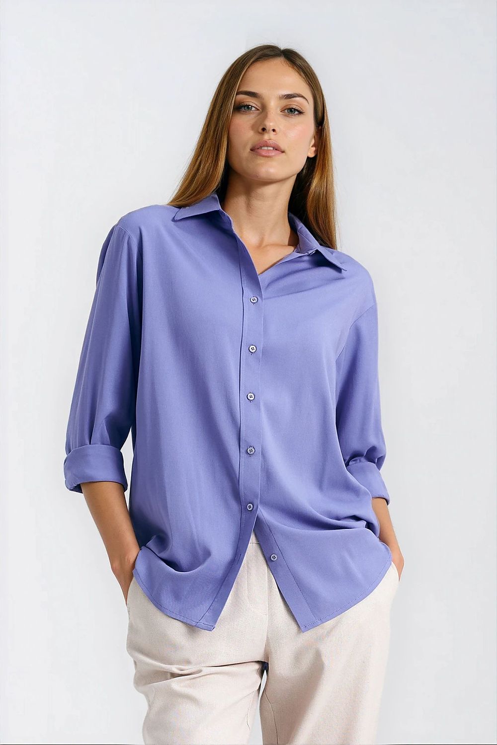  Chemise manche longue model 221214 Nife 