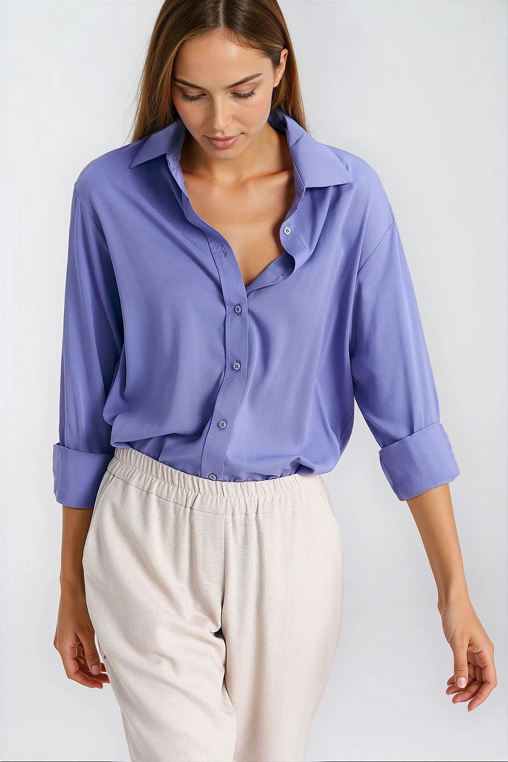  Chemise manche longue model 221214 Nife 
