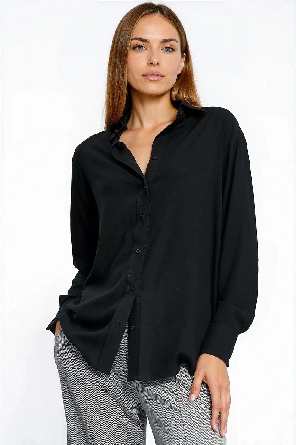  Chemise manche longue model 221217 Nife 