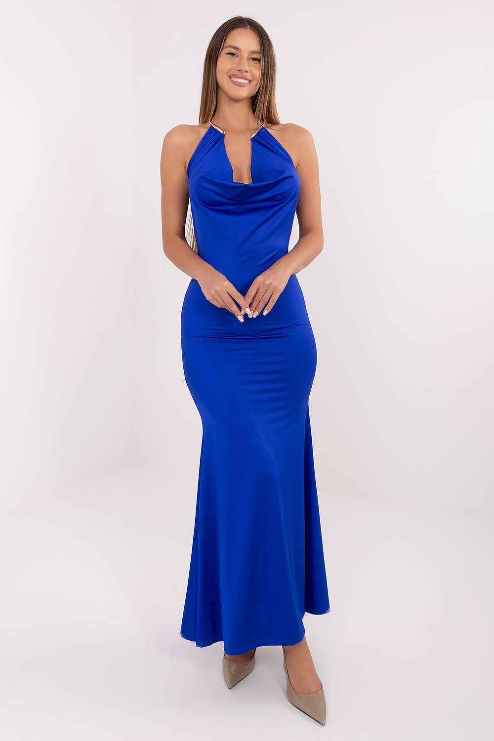  Robe longue model 221319 Italy Moda 