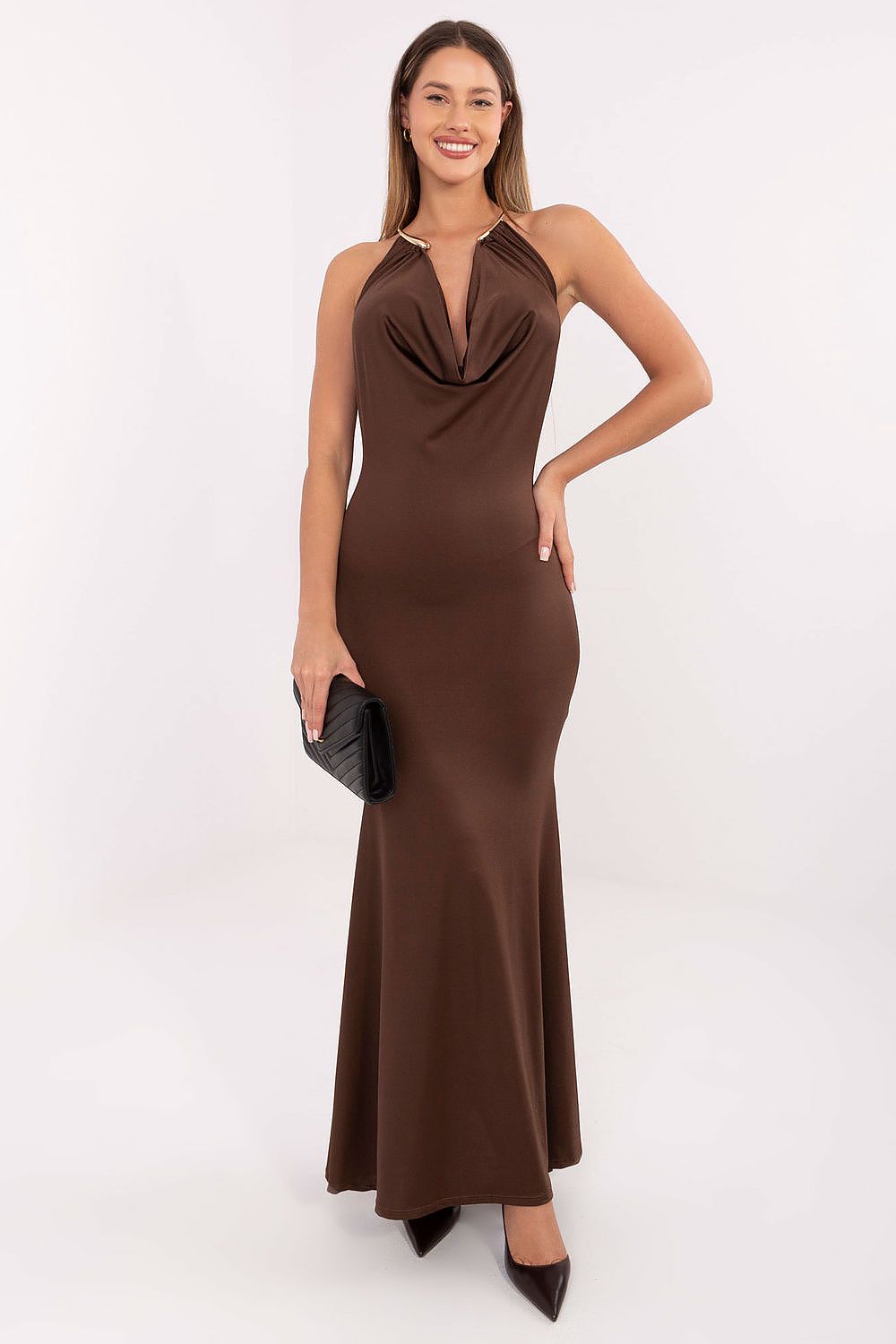 Robe longue model 221321 Italy Moda 