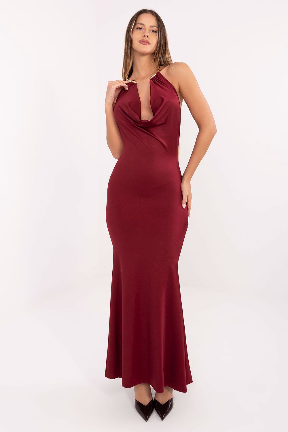  Robe longue model 221322 Italy Moda 