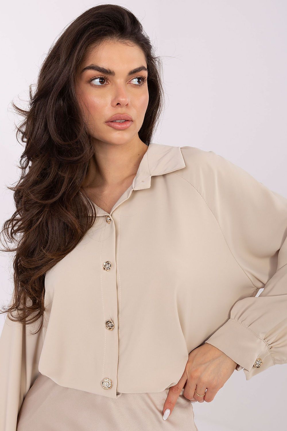  Chemise manche longue model 221396 Factory Price 