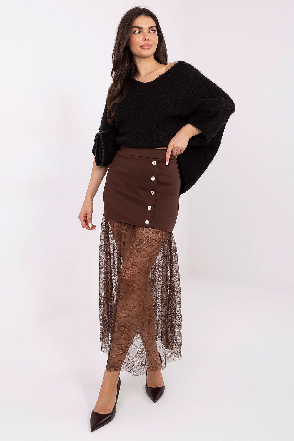  Jupe en dentelle model 221591 Italy Moda 