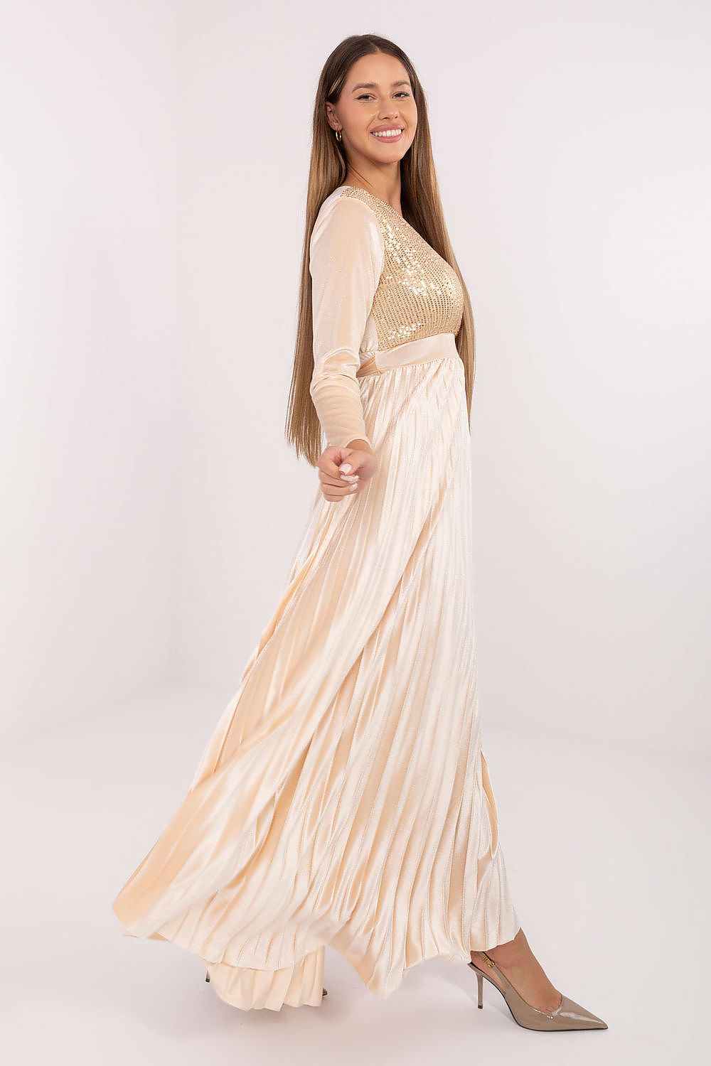  Robe longue model 222165 Italy Moda 