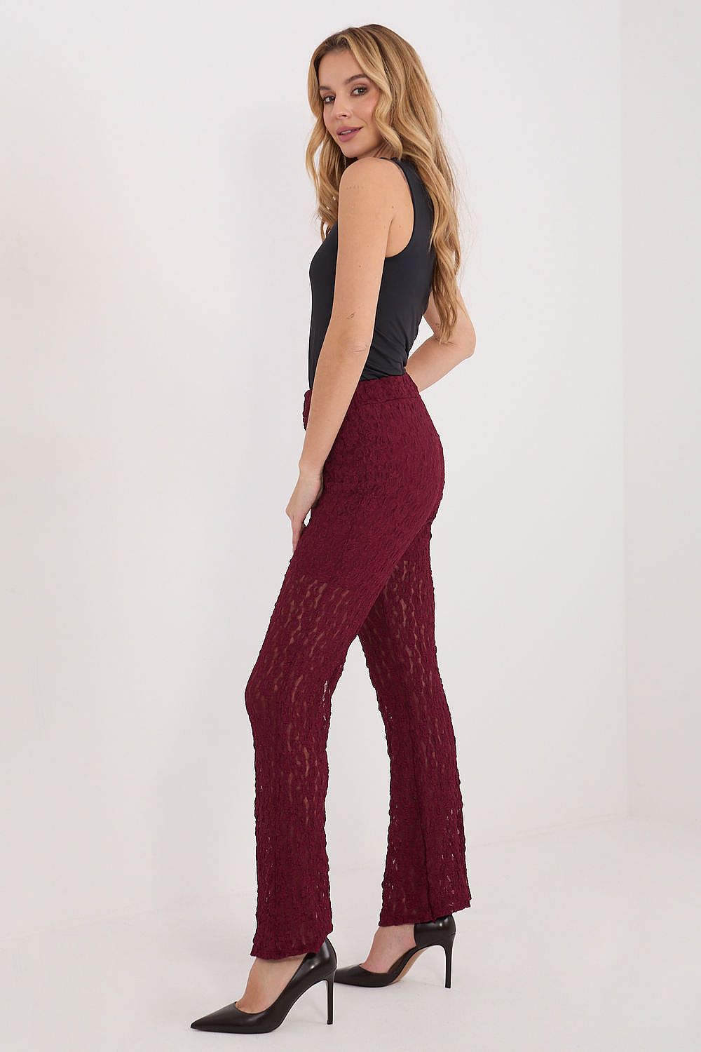  Pantalons en dentelle model 222322 Italy Moda 